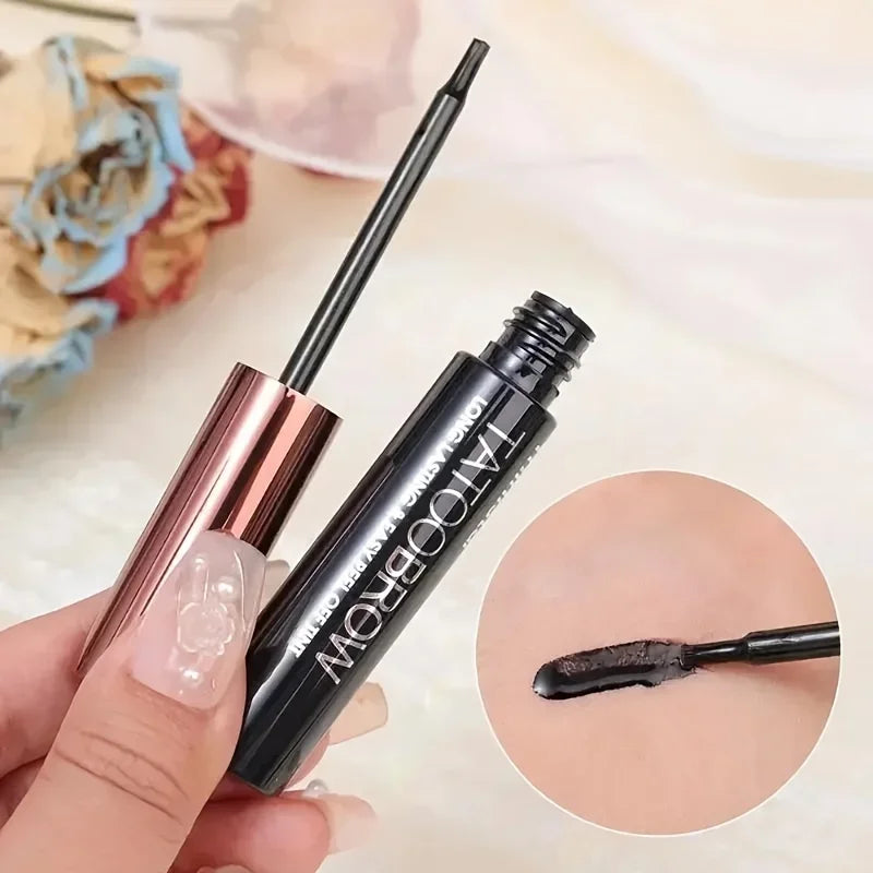 Tinte de Gel para cejas semipermanente, resistente al agua, a prueba de transferencia, para cejas de aspecto más completo y definido, 1 unidad